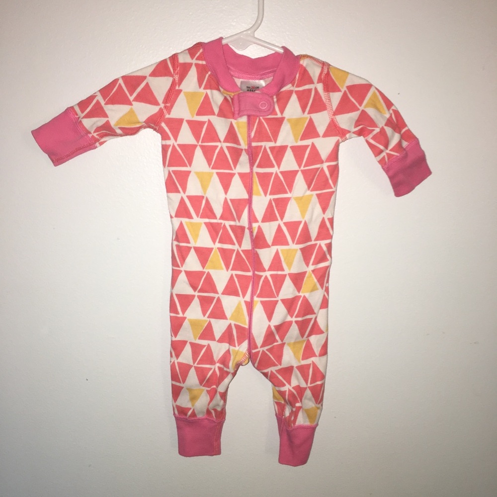 Hanna Andersson zip up pajamas